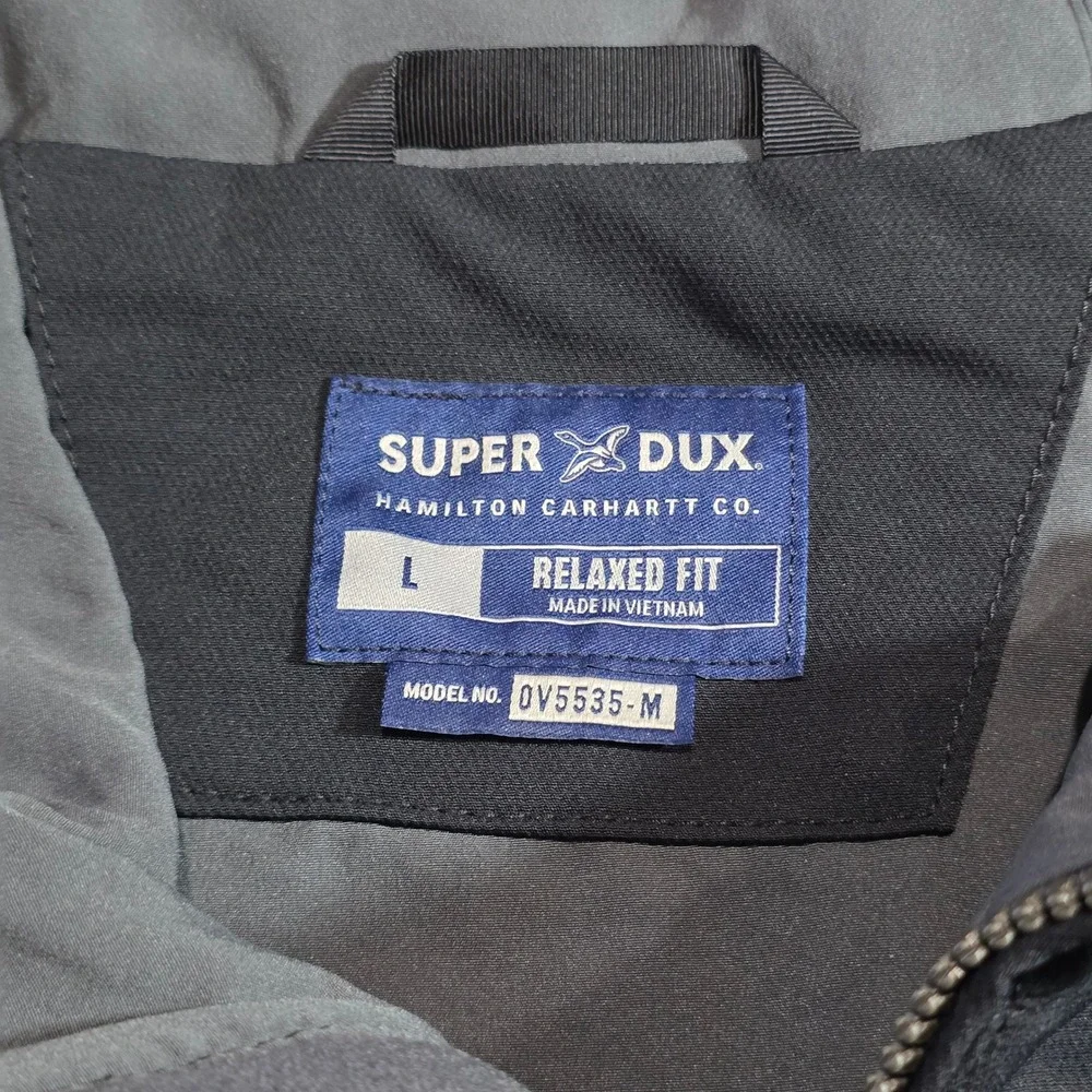 Carhartt Super Dux Relaxed Fit Vest Black North Peak Construction OV5535-M Large